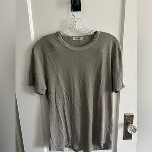 Buck Mason Men's Gray Short Sleeve Tee